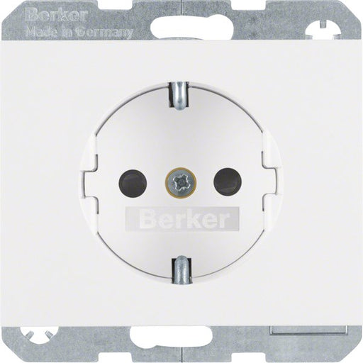 Berker - Steckdose SCHUKO-Steckdose pws/gl 41357009