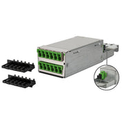 Metz Connect - Moduleinsatz für Patchpanel LWL DCCS Baugruppe OS2 130D219QM0000B 6xE2000 -Duplex APC