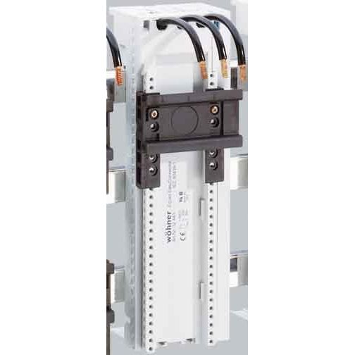 Wöhner - Sammelschienen-Adapter Sammelschienenadapter 32441 m.1 Tragschiene,32A