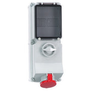 Bals Elektrotech - CEE-Steckdose abschaltbar, abgesichert (IEC 60309) Wandsteckdose abschaltbar 17060 abgesichert 63A 5p