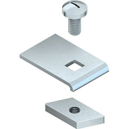 Niedax - Trennwandbefestigung für Kabeltragsystem Trennsteghalter KLWC 11 E5 − 50 Stück