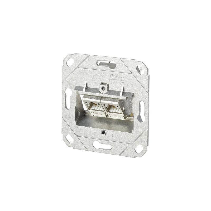 Metz Connect - Kommunikationsanschlussdose Kupfer Anschlussdose C6Amodul UP0 130B11D21200-E 2Port 180 UP0 − 10 Stück
