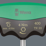 Wera - Innensechskant-Schraubendreher TX Drehmomentindikator 5005090001 TX 20x60 4Nm