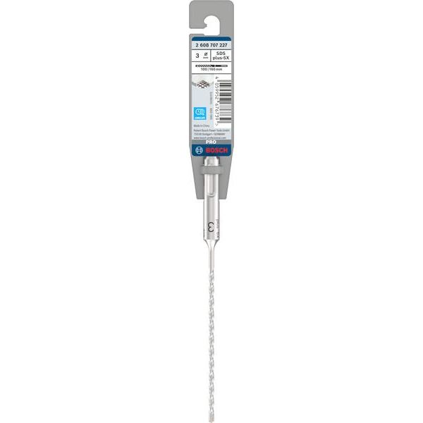 Bosch - Bohrer PRO SDS plus-5X 2608707227 Hammerbohrer 3 x 100