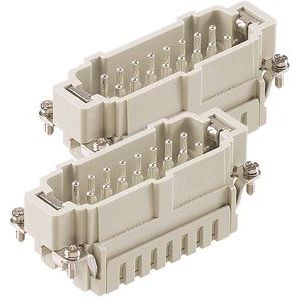 Harting - Kontakteinsatz für Rechtecksteckverbinder Stifteinsatz 09330162626 Han 16 ES-M 17-32