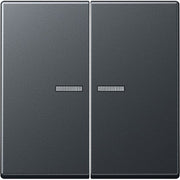 Jung - Abdeckung/Bedienelement für Installationsschalterprogramme Wippe A 102 KO5 BF ANM f.Serientaster KO