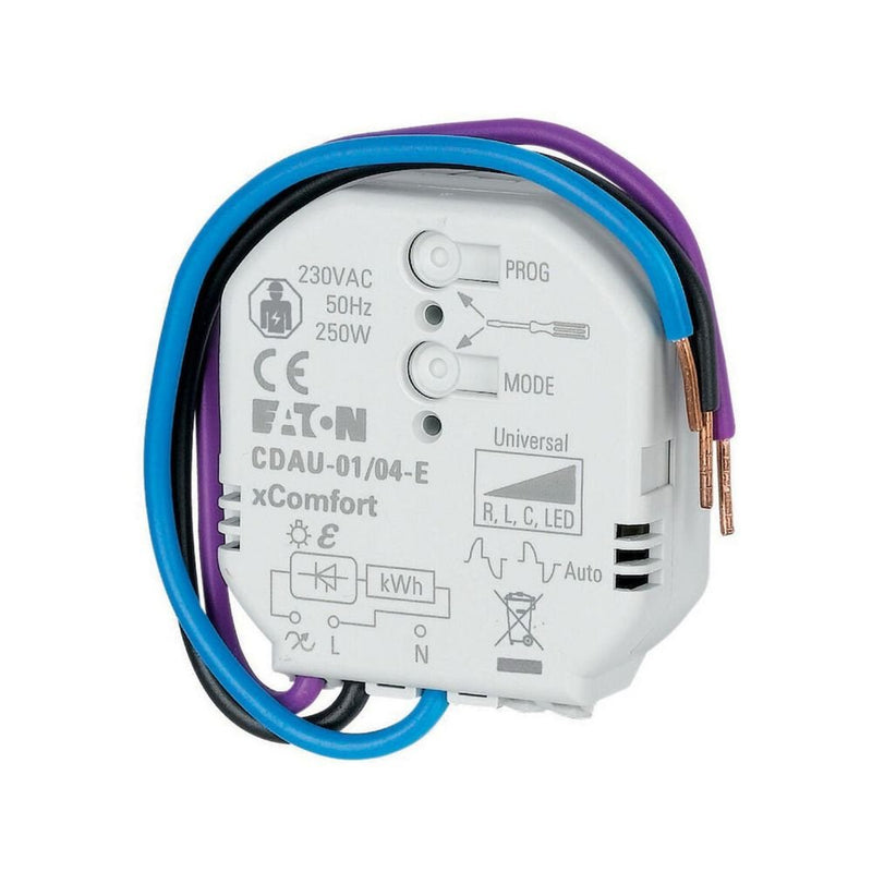 Eaton - Bussystem-Dimmaktor Smart-Dimmaktor R/L/C/LED CDAU-01/04-E 0-250W 230VAC UP+ESM