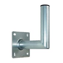 Wisi - Antennenhalterung Alu-Wandhalterung MN 09 B verchromt − 1 Stück by Wisi
