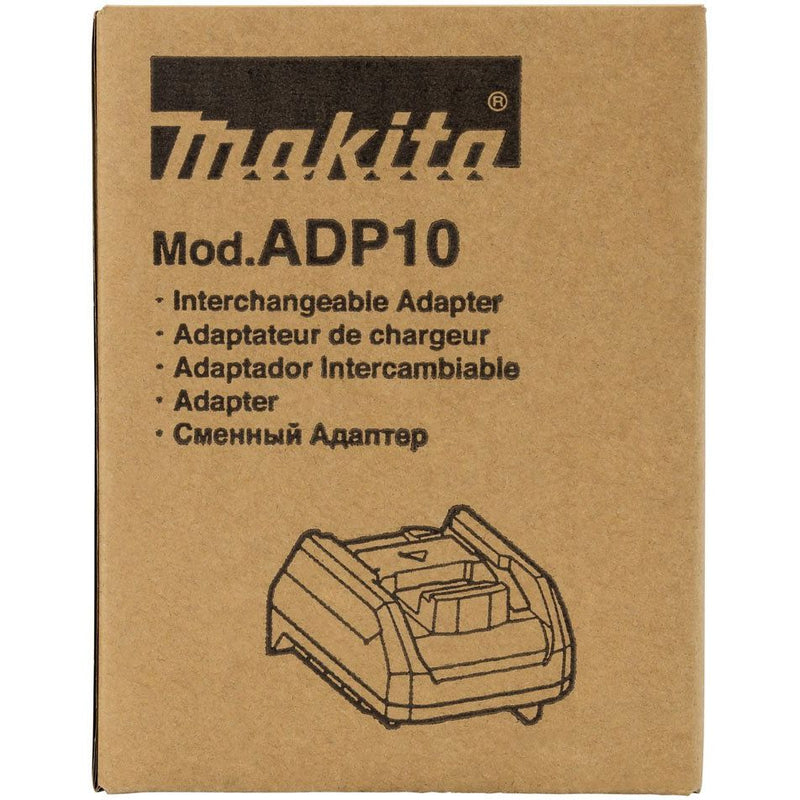 Makita - Ladegerät für Werkzeugakku Akku-Adapter 14,4V 18V 191C10-7 ADP10