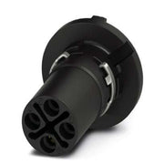 Phoenix Contact - Rundsteckverbinder, feldkonfektionierbar (Industriesteckverbinder) Einbausteckverbinder SACC-CI-M12F#1406409 − 20 Stück