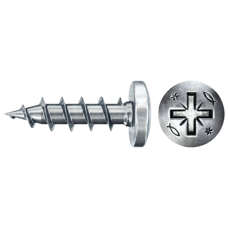 Fischer Deutschl - Holz-/Spanplattenschraube Spanplattenschr.Pwr-Fast 2 670105 3,5x20 PH blvz VG PZ − 200 Stück