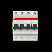 ABB Stotz S&J - Leitungsschutzschalter Sicherungsautomat S204-C4 6 kA, 4 A, 4P