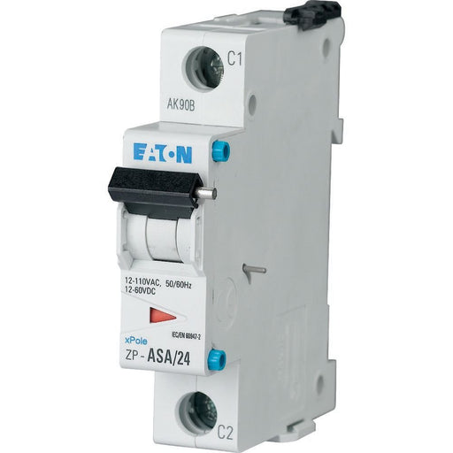 Eaton - Zusatzeinrichtung für Reiheneinbaugeräte Arbeitsstromauslöser ZP-ASA/24 schnappbar