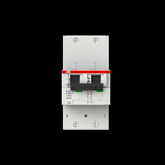 ABB Stotz S&J - Selektiver Hauptleitungsschutzschalter Hauptlastschalter S752DR-E80 25kA,80A,2P