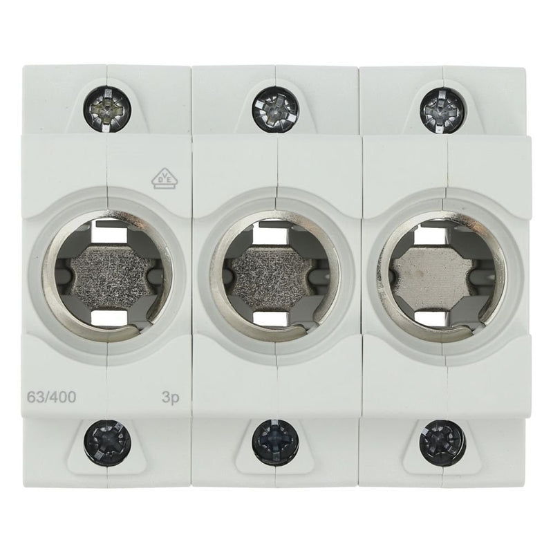 Eaton - NH-Sicherungsunterteil Sicherungsunterteil PDD02-3 3 polig D02 63A − 5 Stück