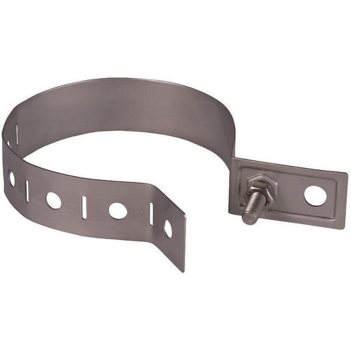 DEHN - Rohrschelle für Blitzschutz Regenrohrschelle RRSV60100B105V2A 60-100mm NIRO