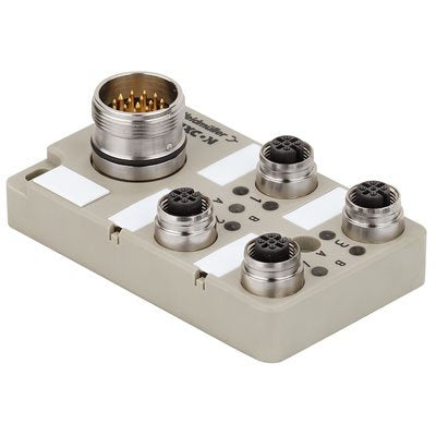 Weidmüller - Passiver Sensor-/Aktor-Verteiler (ohne Leitung) Sensor-/Aktor-Verteiler SAI-4-S 4P FC Komplett-Modul