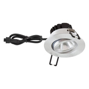 EVN Lichttechnik - Downlight/Strahler/Flutlicht LED-Einbauleuchte IP65 PC650061402 350mA 3000K alu pol