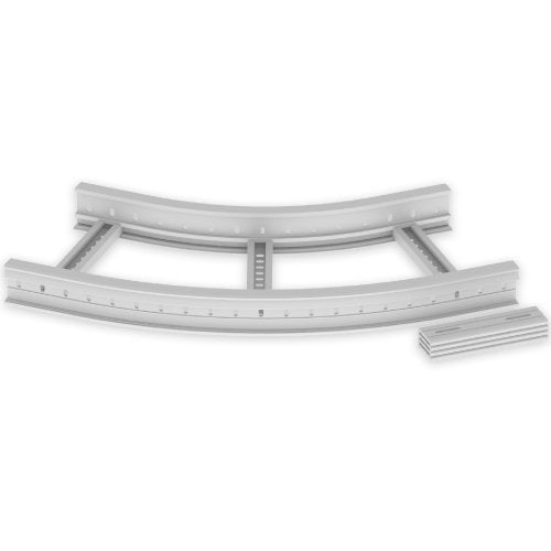 Unex - Bogen für Kabelleiter Flachbogen 45 Grad 67417-44 85x400 R600 − 1 Stück by Unex
