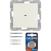 Berker - Bussystem-Hand-/Wandsender KNX-Funk Wandsender 1fach 85655282 weiß glänzend