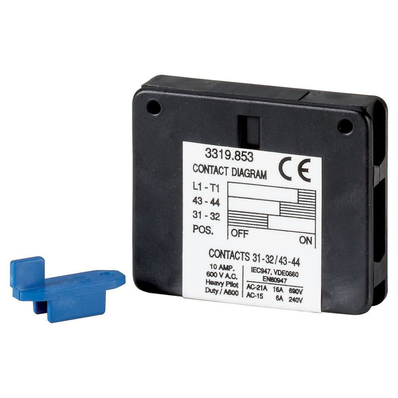 Eaton - Hilfsschalterblock Hilfsschalter 1 Schließer QMAUX1NO+1NC40/63 1Öffner QM40 QM63