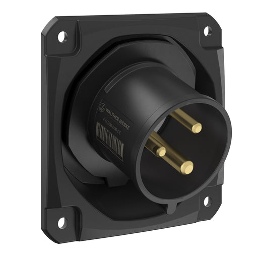 Walther Werke - CEE-Gerätestecker (IEC 60309) CEE NEO Anbaugerätestecker FW732307CC schräg 32A 3P 7h