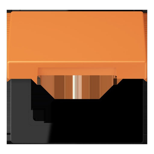 Jung - Abdeckrahmen Klappdeckel m. Stellfeder LC 990 BFKL 225 orange clair