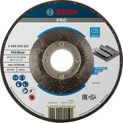 Bosch - Trenn-/Schleifscheibe PRO Metal Schleifscheibe, 2608600223 125 x 6 x 22.23 mm − 10 Stück