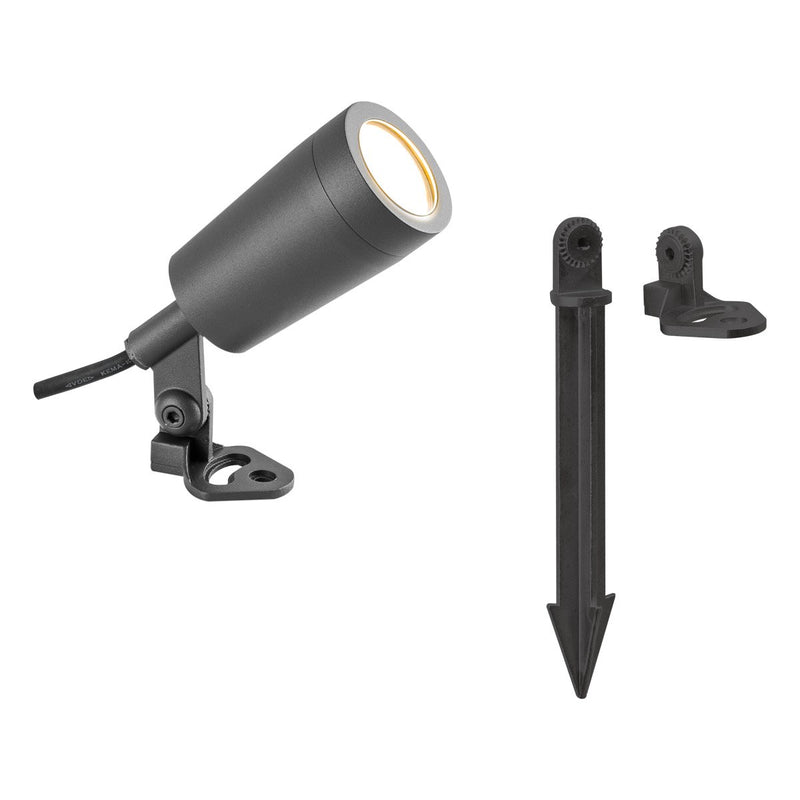 EVN Lichttechnik - Downlight/Strahler/Flutlicht V4A-LED-Spot mit Erdspieß L651523402 IP67