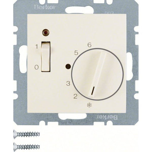 Berker - Raumthermostat Raumtemperaturregler 24 V 20318982 mit Öffner, Zentrals