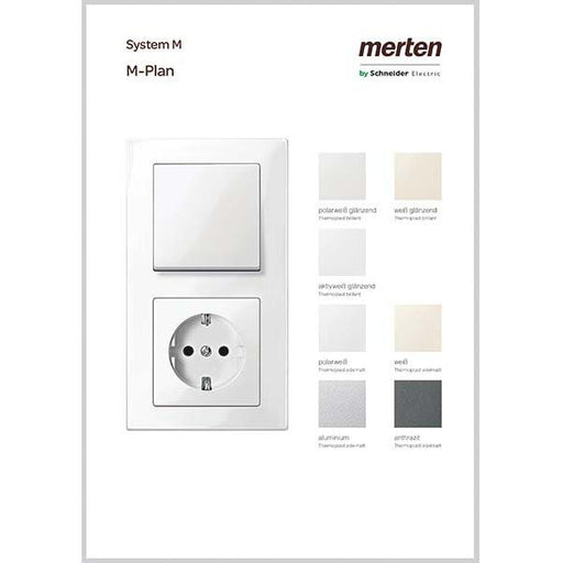 Merten - Zubehör/Ersatzteile für Installationsschalterprogramme Musterkoffermodul MEGMKM004 M-Plan