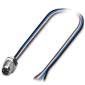 Phoenix Contact - Rundsteckverbinder, feldkonfektionierbar (Industriesteckverbinder) Einbausteckverbinder SACC-DSI-M  #1453481 4-polig M8