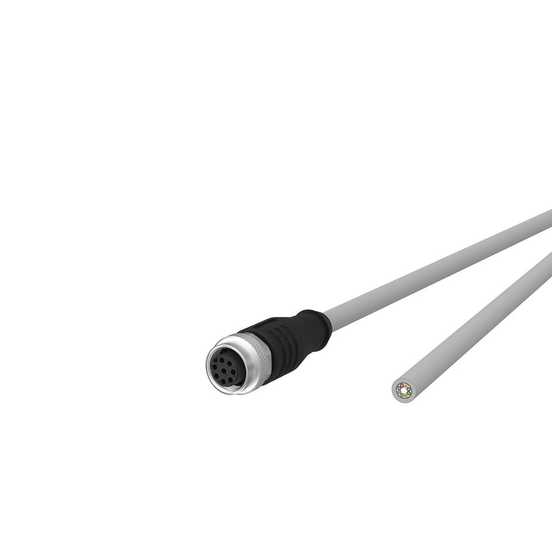 Metz Connect - Konfektioniertes Sensor-Aktor-Kabel Sensor-/Aktorleitung 142MNA20020 A-kodiert,2,0m,M12