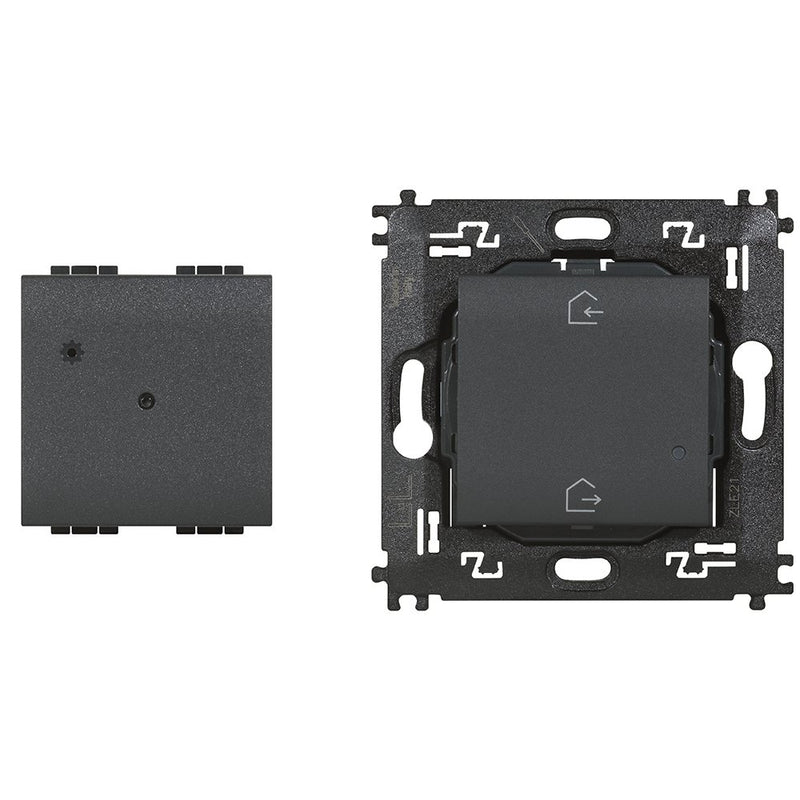 Legrand (BT) - Bussystem-Systemschnittstelle/Medien-Gateway Gateway + Masterswitch Bticino L4500C Anthrazit
