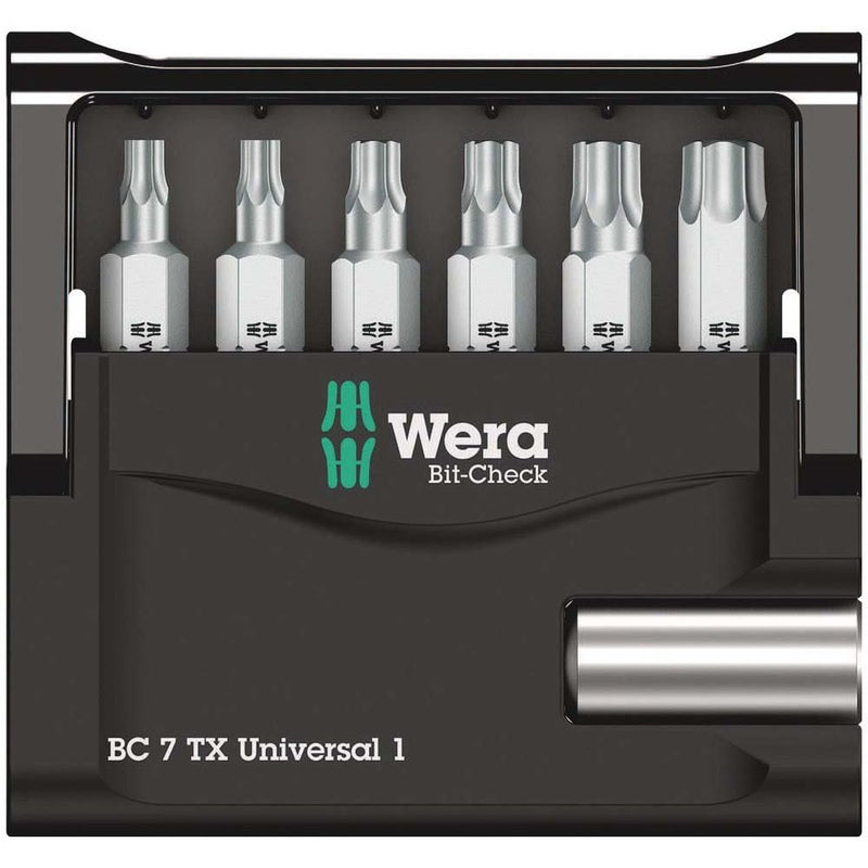 Wera - Bit-Set 6-rund Bit-Set 073404 7-tlg