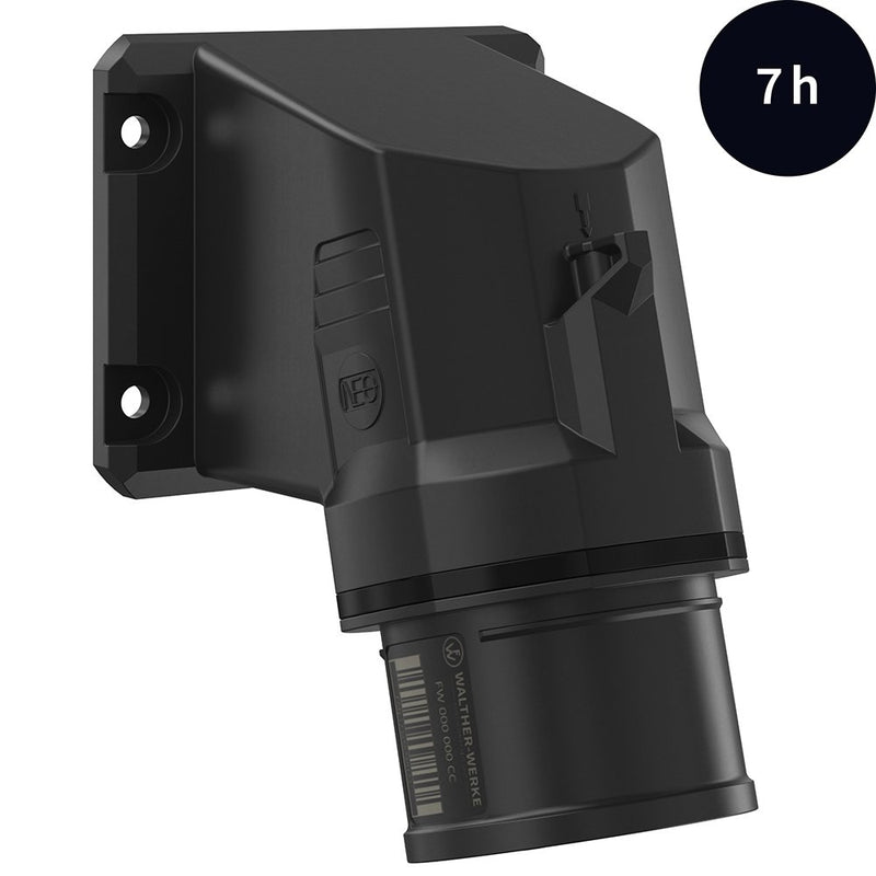 Walther Werke - CEE-Gerätestecker (IEC 60309) CEE NEO Phasenwender FW711507PH 16A 5P 7h IP54 − 10 Stück