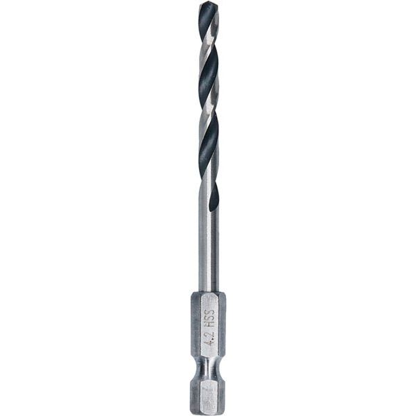 Bosch - Bohrer HSS PointTeQ 2608577524 Sechskantbohrer 4,2