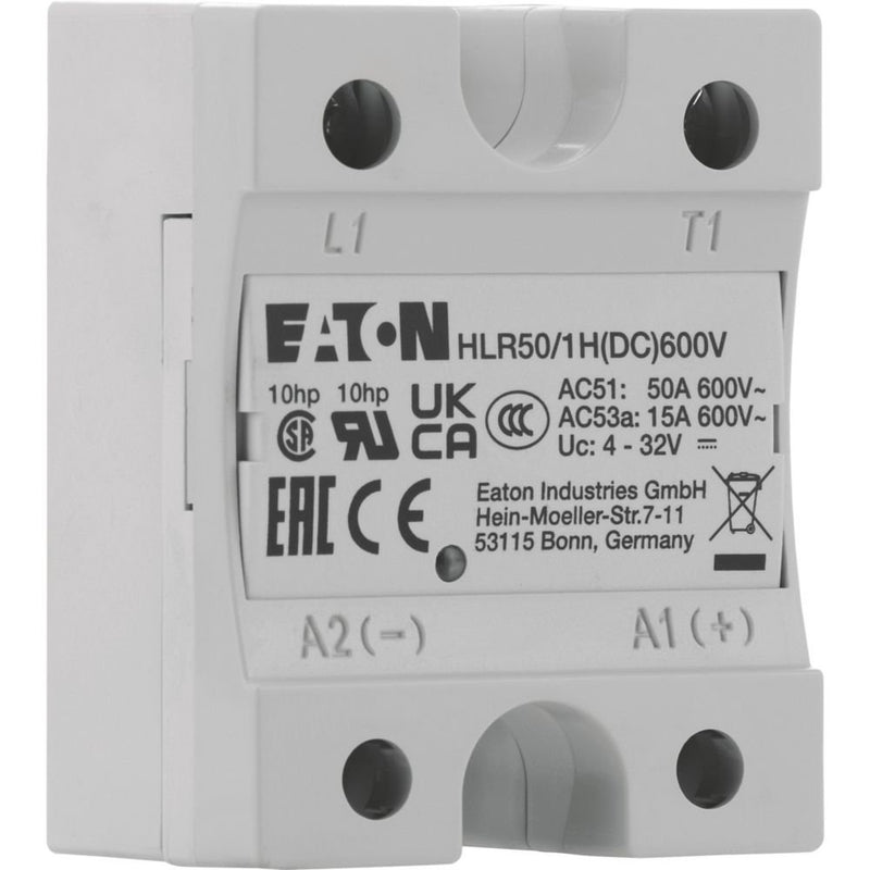Eaton - Halbleiterrelais Halbleiterrelais, Hockey HLR50/1H(DC)600V Puck, 1-phasig, 50 A