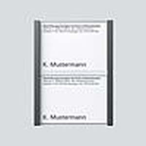 Siedle&Söhne - Zubehör/Ersatzteile für Türkommunikation Namensschild dgr-Glim 200029955-00 f. TM612-2/BTM650-02 − 1 Stück
