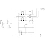 Theben - Bussystem-Jalousieaktor Jalousieaktor JMG 4 T 24V KNX Grundgerät