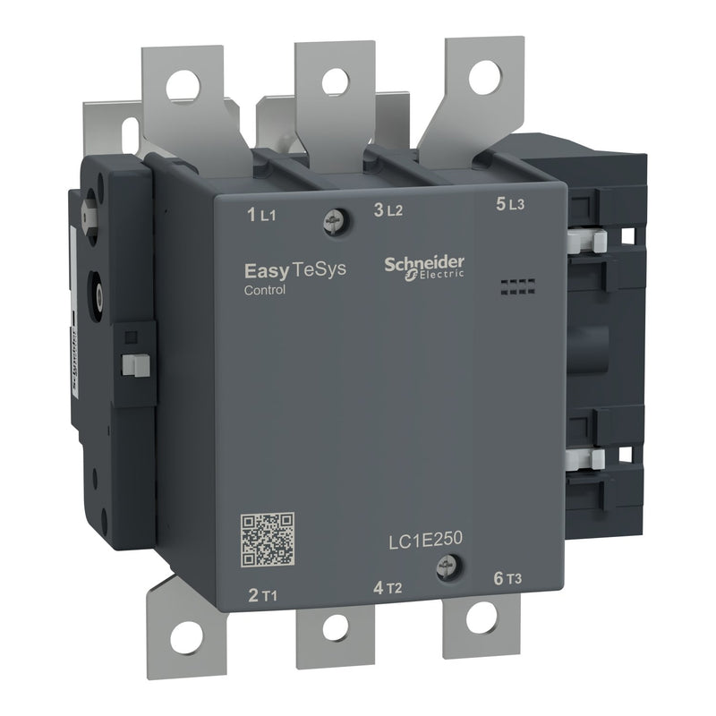 Schneider Electric - Leistungsschütz zum Schalten von Wechselstrom Leistungsschütz Easy TeSys LC1E250Q5 3P 250A 380VAC 50Hz