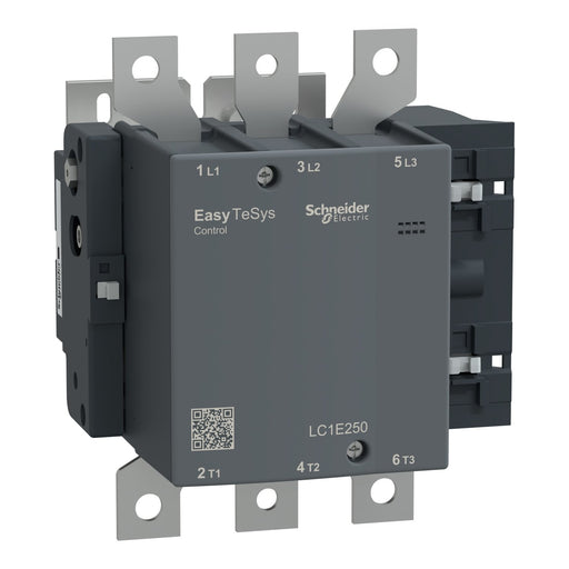 Schneider Electric - Leistungsschütz zum Schalten von Wechselstrom Leistungsschütz Easy TeSys LC1E250Q5 3P 250A 380VAC 50Hz