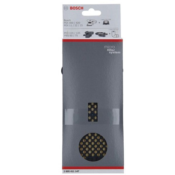Bosch - Systemzubehör für Schleifen/Polieren (Akku/elektrisch/Druckluft) Staubbox zu HW3 komplett, 2605411147 passend zu GEX PEX
