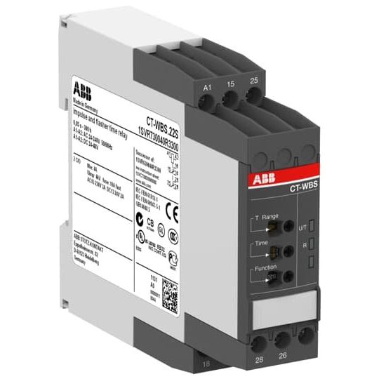 ABB Stotz S&J - Zeitrelais Blinkrelais CT-WBS.22S 24-48VDC 24-240VAC