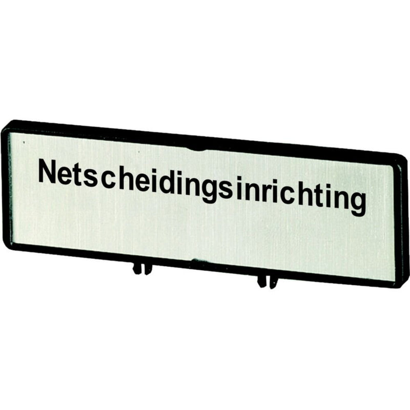 Eaton - Zubehör/Ersatzteile für Niederspannungs-Schalttechnik Träger mit Schild ZFSNT67-P3 T5 T5B P3 88x27mm