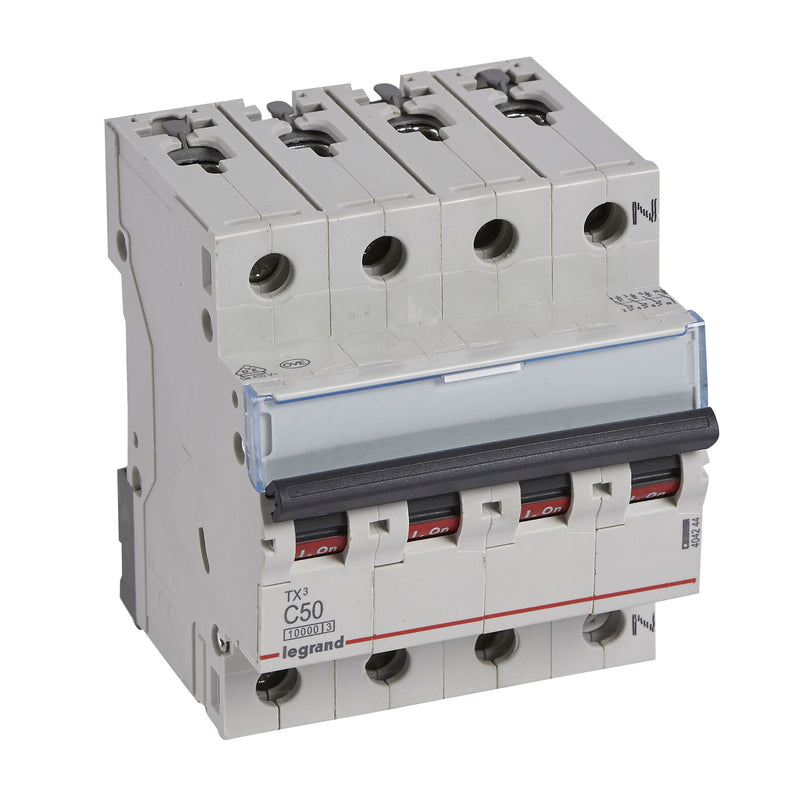 Legrand - Leitungsschutzschalter Legrand 404244 C50A 3-polig+N 10kA