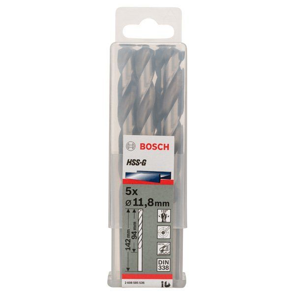 Bosch - Bohrer PRO Metal HSS-G 2608585536 Spiralbohrer 11,8 x