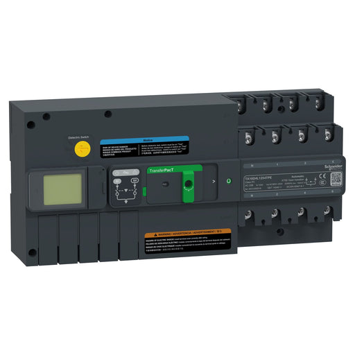 Schneider Electric - Lastschalter Netzumschaltung autom. TA16D4L1254TPE 125A 4P LCD 400VAC − 1 Stück by Schneider Electric
