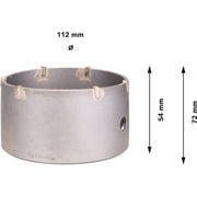 Bosch - Bohrkrone PRO SDS plus-5 Bohrkrone, 2608550617 112 x 50 x 72 mm