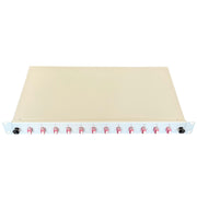Paschke - Patchpanel LWL Spleissbox ausziehbar 19" 443305-12SA 12x LCd OM4 PINK